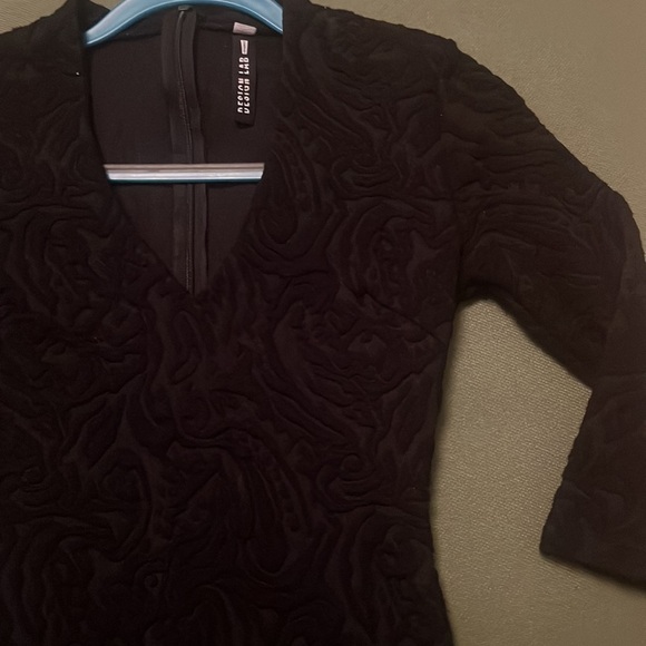 Design Lab Black Dress - Picture 2 of 3
